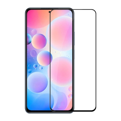 Picture of 2pcs D Full Glass for Xiaomi Poco F3 Screen Protector 9H full black