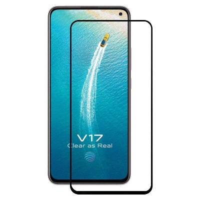 Picture of 2pcs D Full Glass for Vivo V17 Screen Protector 9H full black