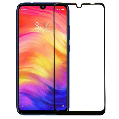 Picture of 2pcs D Full Glass for Xiaomi Redmi Note 9 Pro Screen Protector 9H full black