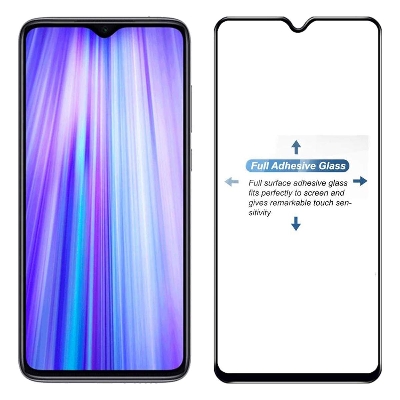 Picture of 2pcs D Full Glass for Xiaomi Poco M2 Screen Protector 9H full black