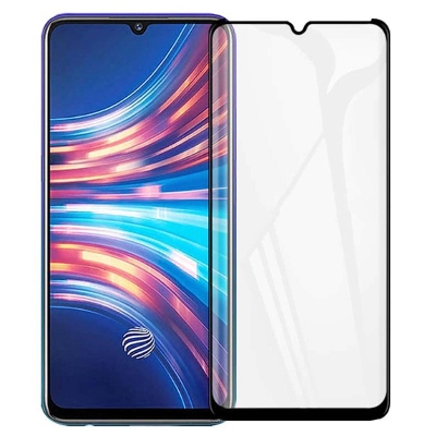 Picture of 2pcs D Full Glass for Vivo Y20 Screen Protector 9H full black