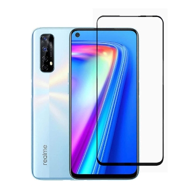 Picture of 2pcs D Full Glass for Oppo Realme 7 Pro Screen Protector 9H full black