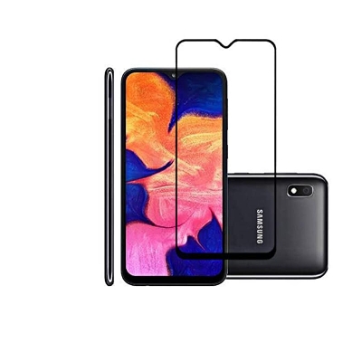 Picture of 2pcs D Full Glass for Samsung Galaxy A10 Screen Protector 9H full black