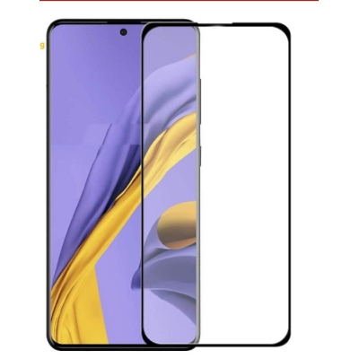 Picture of 2pcs D Full Glass for Samsung Galaxy A72 Screen Protector 9H full black