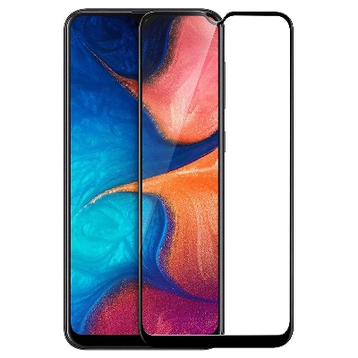 Picture of 2pcs D Full Glass for Samsung Galaxy A20s Screen Protector 9H full black