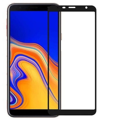 Picture of 2pcs D Full Glass for Samsung Galaxy J4 Screen Protector 9H full black