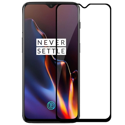 Picture of 2pcs D Full Glass for OnePlus 7t Screen Protector 9H full black