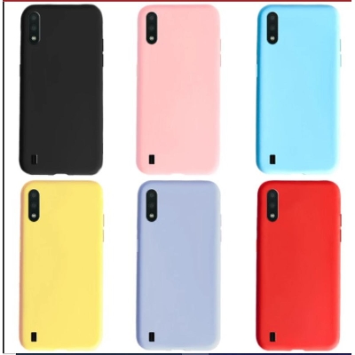 Picture of Silicon Case For Samsung Galaxy A01 - Camera (Back Case Cover For Smartphone)