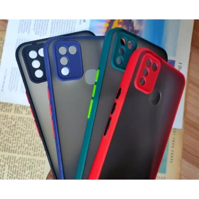 Picture of For Infinix Smart 5 Matt Case Blue Black Colour Available