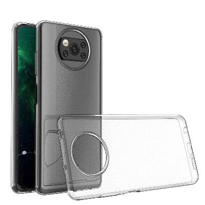 Picture of Back Case For Xiaomi Poco X3 Transparent Cover Tpu Back Case