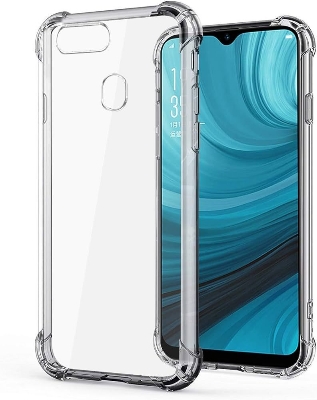 Picture of Back Case For Oppo A5s Transparent Cover Tpu Back Case