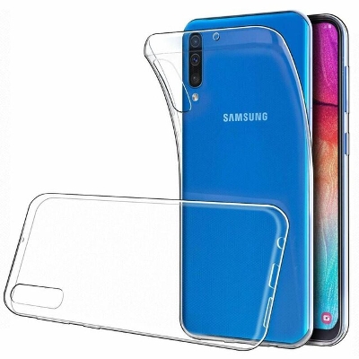 Picture of Back Case For Samsung Galaxy A50 Transparent Cover Tpu Back Case