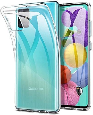 Picture of Back Case For Samsung Galaxy A51 Transparent Cover Tpu Back Case
