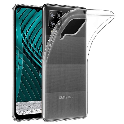 Picture of Back Case For Samsung Galaxy M32 Transparent Cover Tpu Back Case - Back Cover