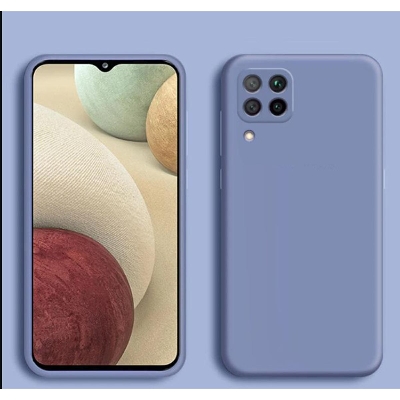 Picture of Silicon Case For Samsung Galaxy A12 - Phone Back Cover - Camera