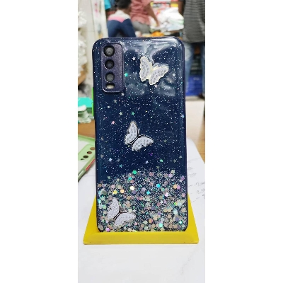 Picture of for Oppo Realme C25 Premium Quality soft silicon butterfly effect cover