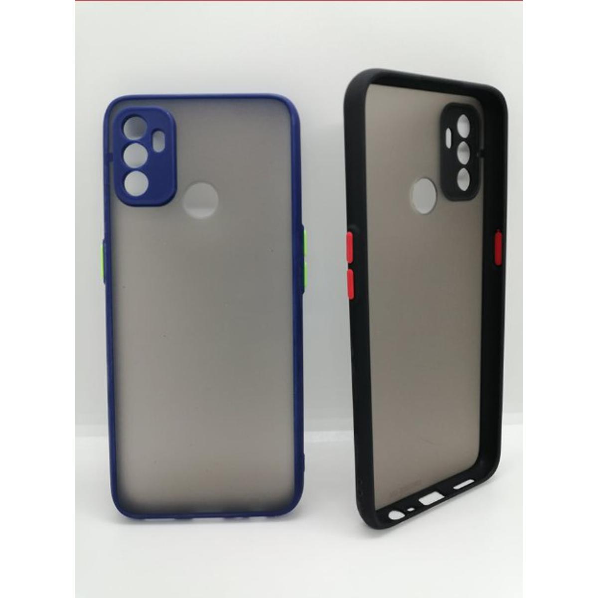 Picture of For Oppo A32 Protective soft Matt blackish cover Available