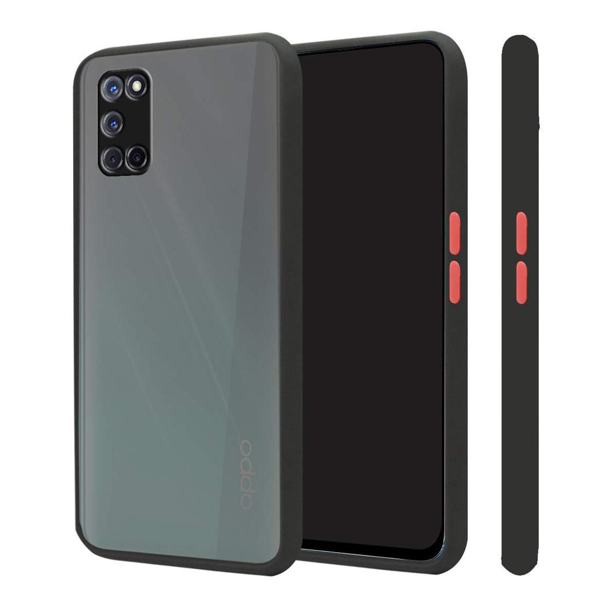 Picture of For Oppo A72  Protective soft Matt blackish cover Available