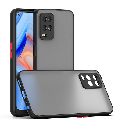 Picture of For Samsung Galaxy F22 Protective soft Matt blackish cover Available