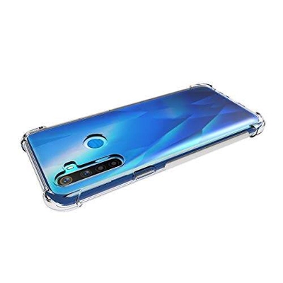 Picture of For Oppo Realme 5i ultra Slim Transparent anti shock side bumper corner 4D Crystal clear camera cutting cover