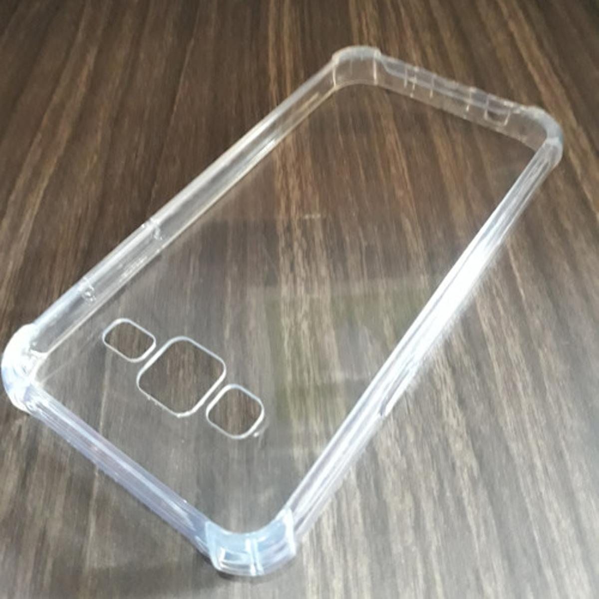 Picture of For Samsung Galaxy J2 Prime ultra Slim Transparent anti shock side bumper corner 4D Crystal clear camera cutting cover - Phone Back Cover