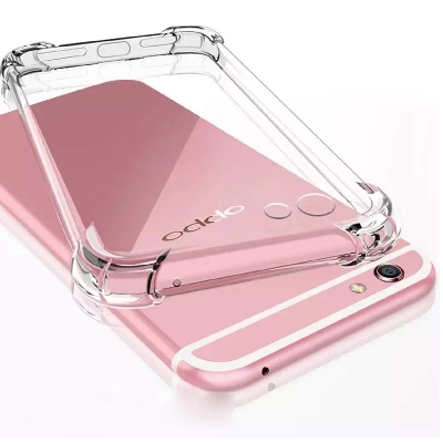 Picture of For Oppo Neo 7 ultra Slim Transparent anti shock side bumper corner 4D Crystal clear camera cutting cover