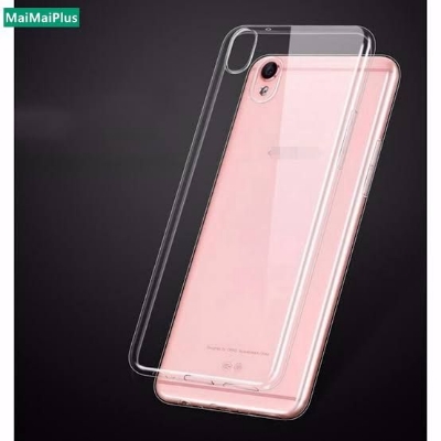 Picture of For Vivo Y91c ultra Slim Transparent anti shock side bumper corner 4D Crystal clear camera cutting cover