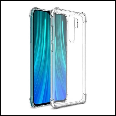 Picture of 5pcs cover For Xiaomi Redmi 8 ultra Slim Transparent anti shock side bumper corner 4D Crystal clear camera cutting cover