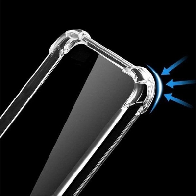 Picture of 5pcs cover For Oppo A35 2021 ultra Slim Transparent anti shock side bumper corner 4D Crystal clear camera cutting cover