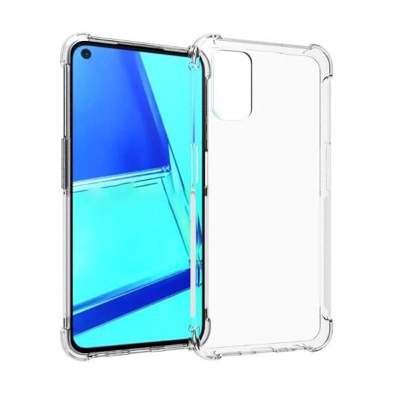 Picture of 5pcs cover For Oppo A54 ultra Slim Transparent anti shock side bumper corner 4D Crystal clear camera cutting cover (Back Case Cover For Smartphone)