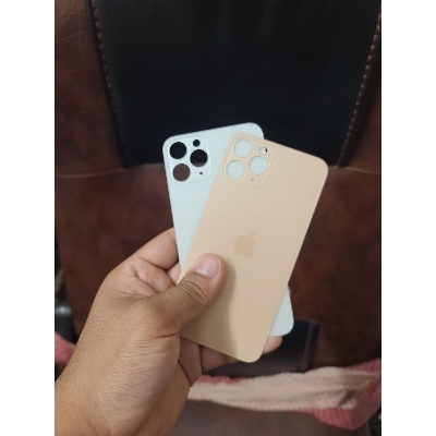 Picture of bachshell for iPhone 11 pro battery door glass replacement