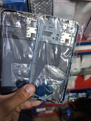 Picture of For Oppo Realme C33 Housing Frame with Battery Cover Replacement Back Battery Cover  Glass Case - Mobile Phone - Phone