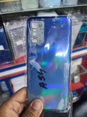 Picture of For Oppo A54 Housing Frame with Battery Cover Replacement Back Battery Cover  Glass Case - Mobile Phone - Phone