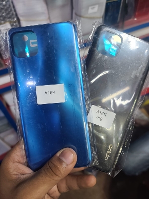 Picture of For Oppo A16k Housing Frame with Battery Cover Replacement Back Battery Cover  Glass Case - Mobile Phone - Phone