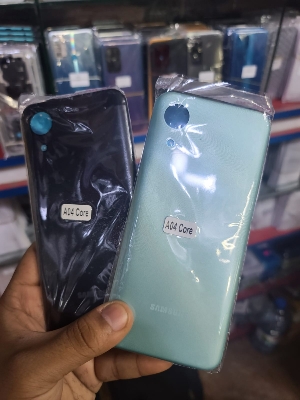 Picture of For Samsung Galaxy A04 core Housing Frame with Battery Cover Replacement Back Battery Cover  Glass Case - Mobile Phone - Phone