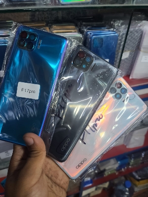 Picture of For Oppo F17 Pro Housing Frame with Battery Cover Replacement Back Battery Cover  Glass Case - Mobile Phone - Phone