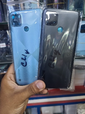 Picture of For Oppo Realme C21y Housing Frame with Battery Cover Replacement Back Battery Cover  Glass Case - Mobile Phone - Phone