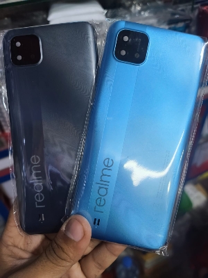 Picture of For Oppo Realme C20 Housing Frame with Battery Cover Replacement Back Battery Cover  Glass Case - Mobile Phone - Phone