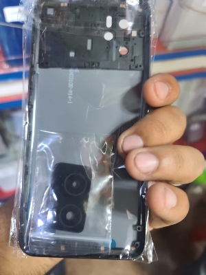 Picture of For Oppo A76 Housing Frame with Battery Cover Replacement Back Battery Cover  Glass Case - Mobile Phone - Phone