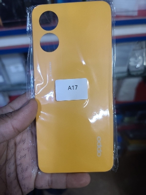 Picture of For Oppo A17 Housing Frame with Battery Cover Replacement Back Battery Cover  Glass Case - Mobile Phone - Phone