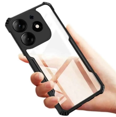 Picture of For Infinix Smart 8 Back Cover Xundd Case Edge-Reinforced Shockproof Hard Transparent Phone Cover