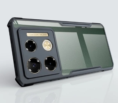 Picture of For Infinix Note 40 Pro Back Cover Xundd Case Edge-Reinforced Shockproof Hard Transparent Phone Cover