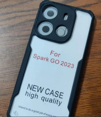 Picture of For Techno Spark Go 2023 Back Cover Xundd Case Edge-Reinforced Shockproof Hard Transparent Phone Cover