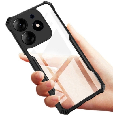 Picture of For Tecno Spark 10c Back Cover Xundd Case Edge-Reinforced Shockproof Hard Transparent Phone Cover