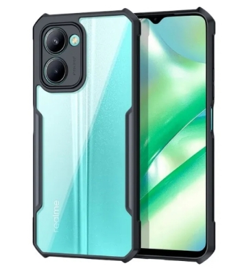 Picture of For Vivo Y03 Back Cover Xundd Case Edge-Reinforced Shockproof Hard Transparent Phone Cover