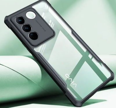 Picture of For Vivo V27e Back Cover Xundd Case Edge-Reinforced Shockproof Hard Transparent Phone Cover