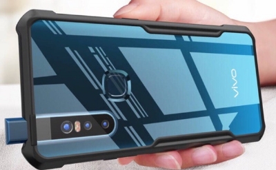 Picture of For Vivo V15 Back Cover Xundd Case Edge-Reinforced Shockproof Hard Transparent Phone Cover