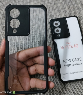 Picture of For Vivo Y17s Back Cover Xundd Case Edge-Reinforced Shockproof Hard Transparent Phone Cover