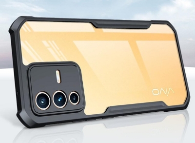 Picture of For Vivo V23 Pro Back Cover Xundd Case Edge-Reinforced Shockproof Hard Transparent Phone Cover