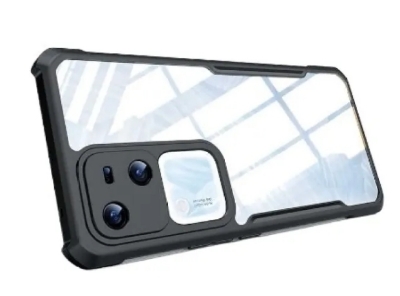 Picture of For Vivo V30 Back Cover Xundd Case Edge-Reinforced Shockproof Hard Transparent Phone Cover